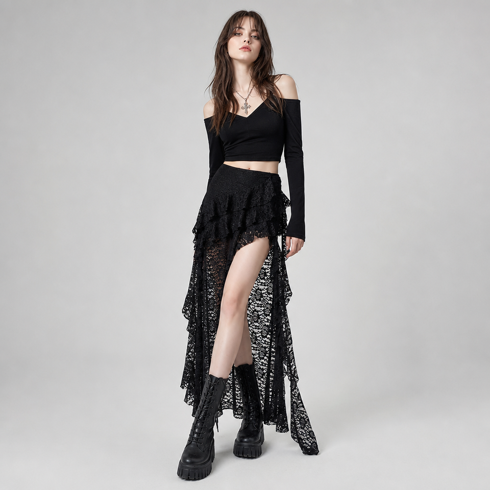Ashen Halo Dress — Black
